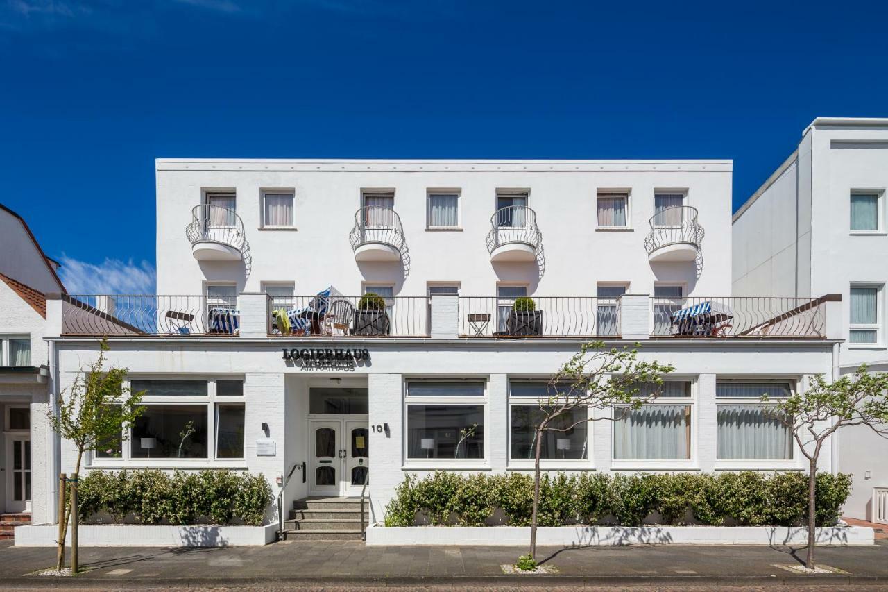 Logierhaus Am Rathaus Hotell Norderney Exteriör bild