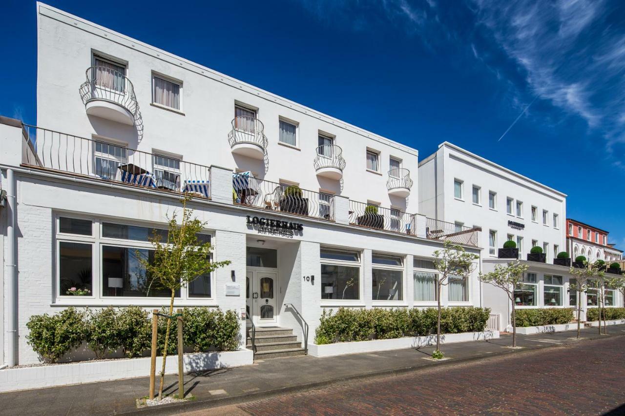 Logierhaus Am Rathaus Hotell Norderney Exteriör bild